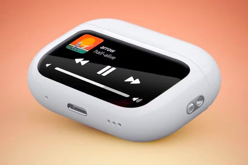 据悉 Apple 正在为下一代 AirPods 耳机外壳增加触控屏幕