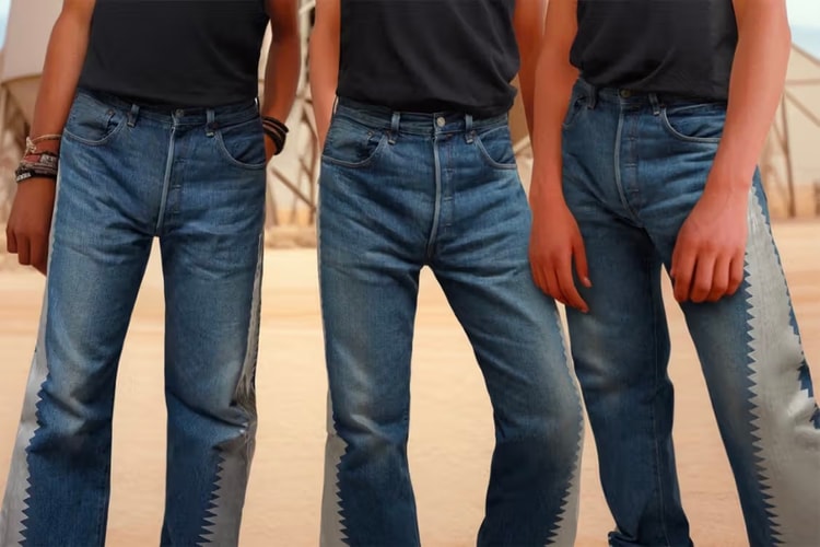 Slam Jam 攜手 Levi’s® 打造 1955 年日本製規格 501 聯名牛仔褲