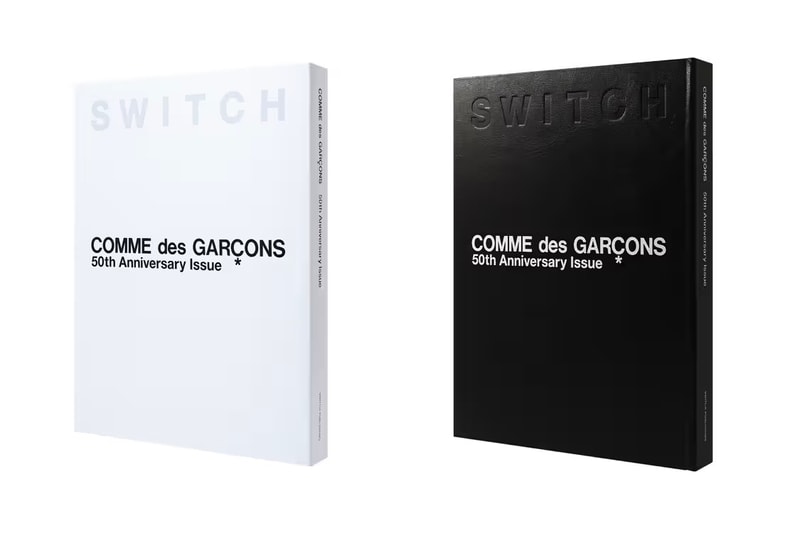 日本杂志《SWITCH》正式推出 COMME des GARÇONS 成立 50 周年纪念特刊 日本杂志《SWITCH》正式推出 COMME des GARÇONS 成立 50 周年纪念特刊