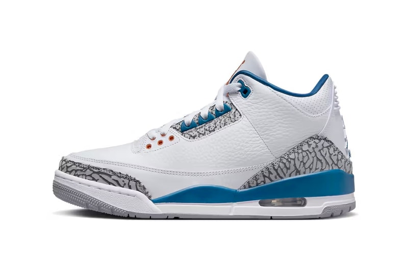 Air Jordan 3 最新配色「Wizards」官方图辑、发售情报正式公开