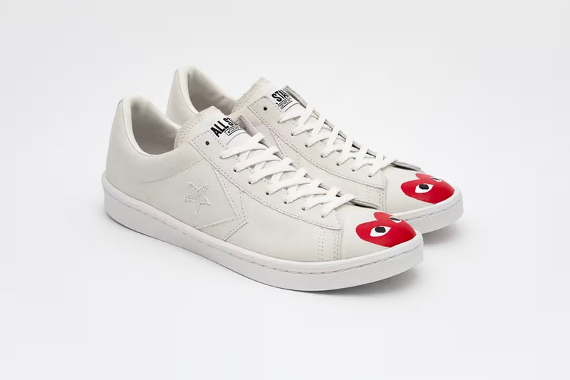 COMME des GARÇONS PLAY x Converse Pro Leather 最新联名鞋款发布 COMME des GARÇONS PLAY x Converse Pro Leather 最新联名鞋款发布