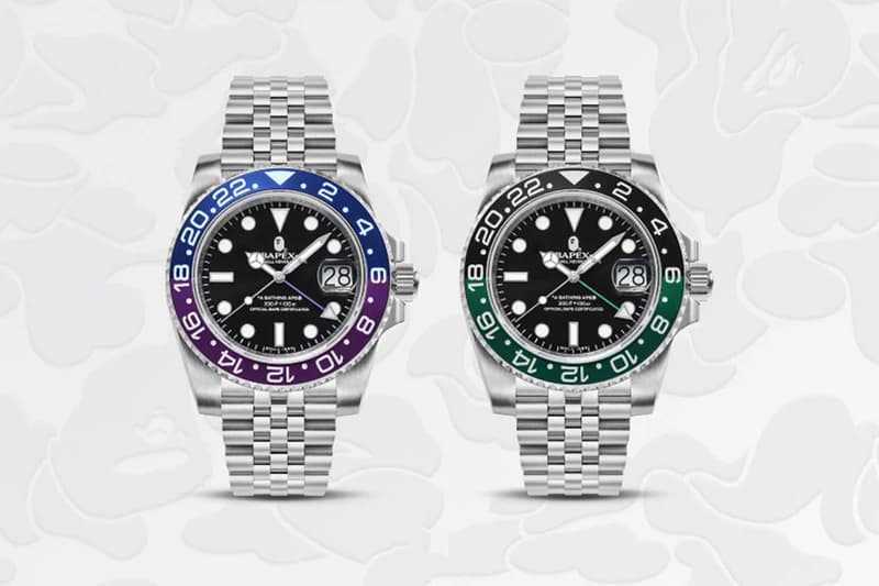 A BATHING APE® 推出兩款全新 TYPE 2 BAPEX 錶款