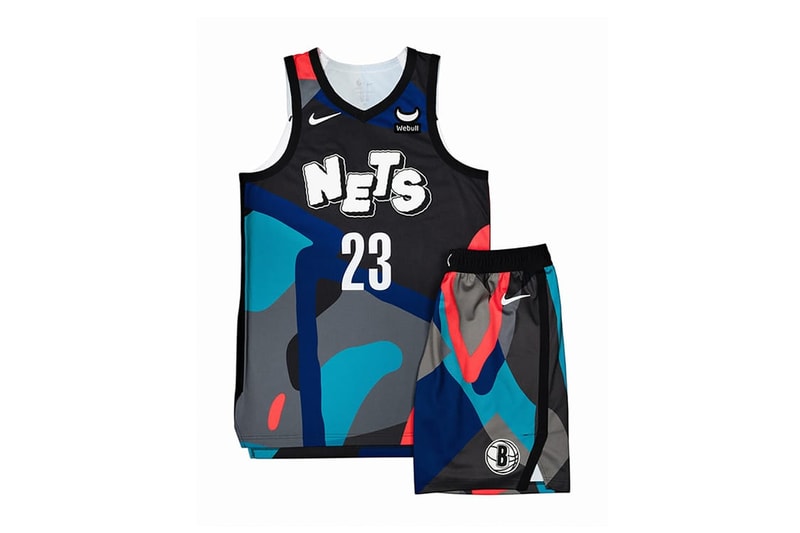 KAWS 操刀设计 Brooklyn Nets 全新 2023-2024「城市版」球衣登场
