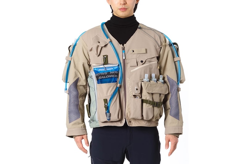 Salomon 携手 Greater Goods 推出 S/Lab Hydration Crew 夹克 Salomon 携手 Greater Goods 推出 S/Lab Hydration Crew 夹克