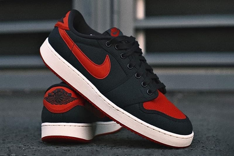 率先近赏 Air Jordan 1 KO Low 最新配色「Bred」