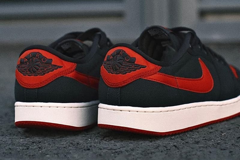 率先近赏 Air Jordan 1 KO Low 最新配色「Bred」