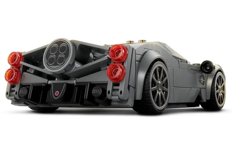 LEGO 推出全新 Pagani Utopia 超跑积木模型