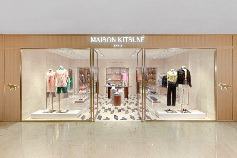 走进 Maison Kitsuné 全新南京德基广场精品店