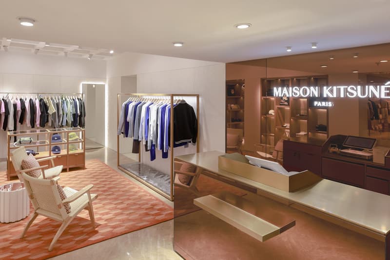 走进 Maison Kitsuné 全新南京德基广场精品店 