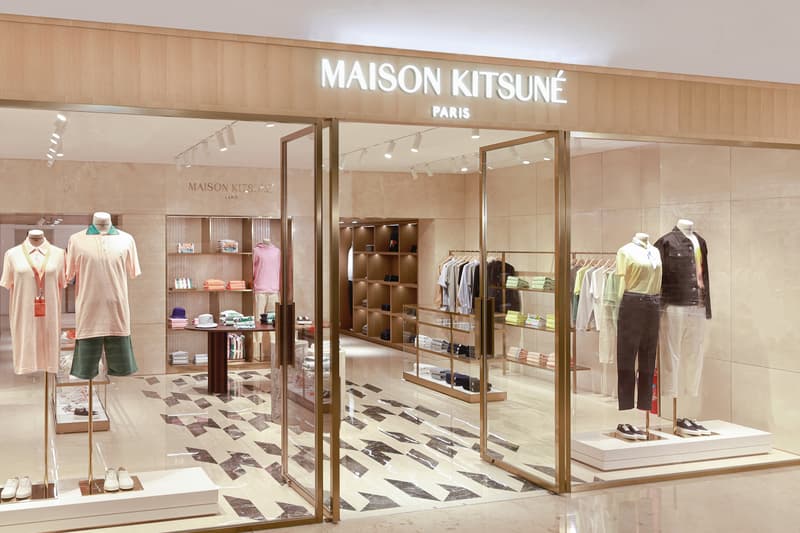 走进 Maison Kitsuné 全新南京德基广场精品店 