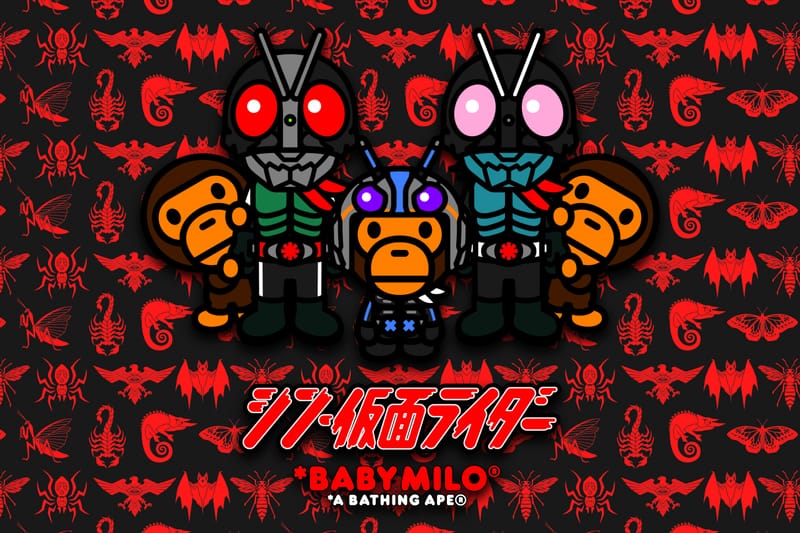 A BATHING APE® × SHIN KAMEN RIDER 联名系列即将发售