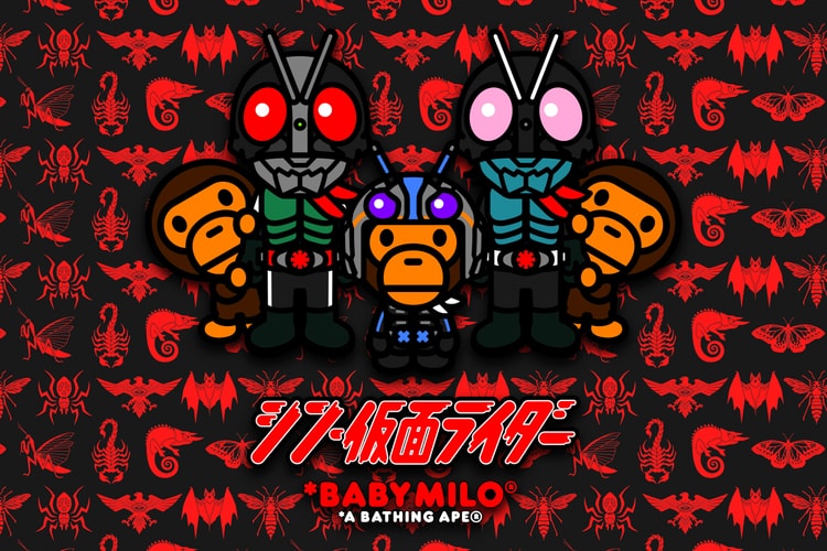 A BATHING APE® × SHIN KAMEN RIDER 联名系列即将发售