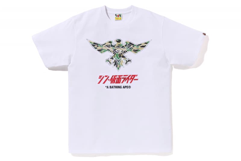 A BATHING APE® × SHIN KAMEN RIDER 联名系列即将发售