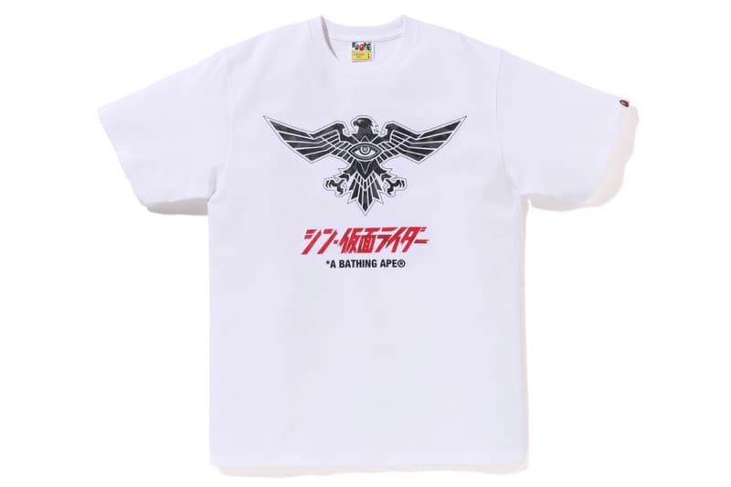 A BATHING APE® × SHIN KAMEN RIDER 联名系列即将发售