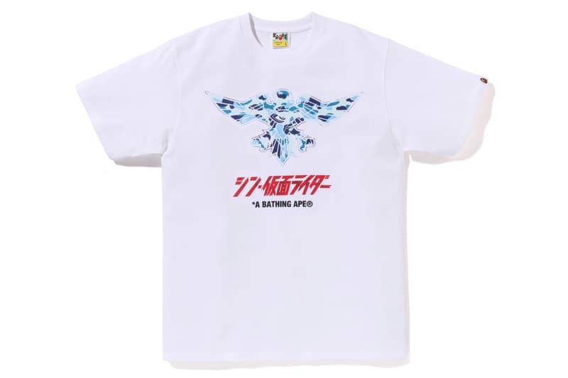 A BATHING APE® × SHIN KAMEN RIDER 联名系列即将发售