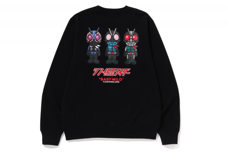 A BATHING APE® × SHIN KAMEN RIDER 联名系列即将发售