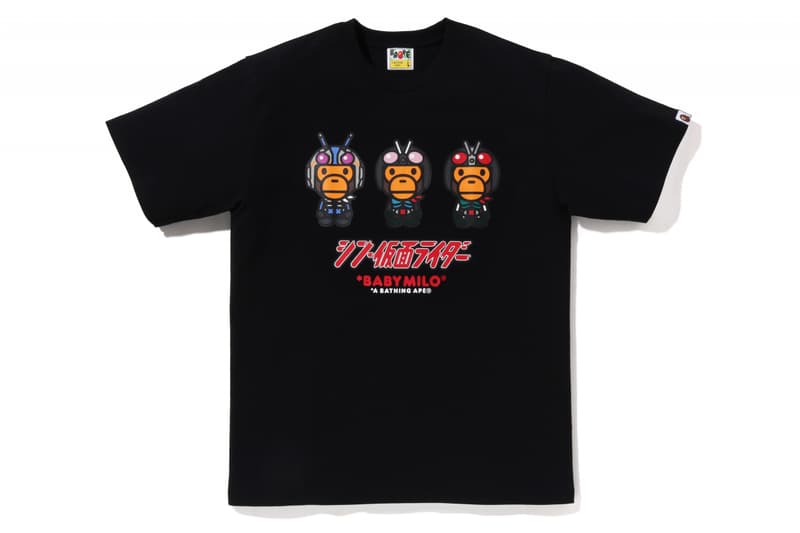 A BATHING APE® × SHIN KAMEN RIDER 联名系列即将发售