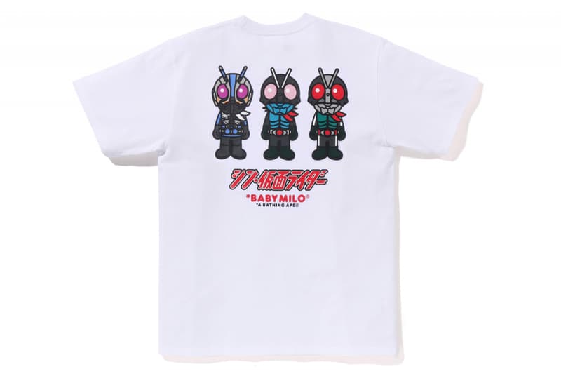 A BATHING APE® × SHIN KAMEN RIDER 联名系列即将发售