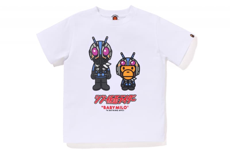 A BATHING APE® × SHIN KAMEN RIDER 联名系列即将发售