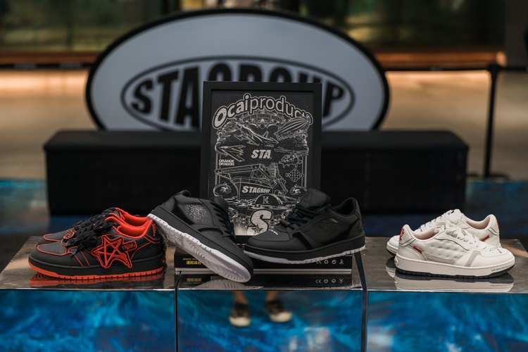 联名球鞋背后的文化意义探讨,走进 Ocai x STAGROUP「航母行动」Pop-Up 现场