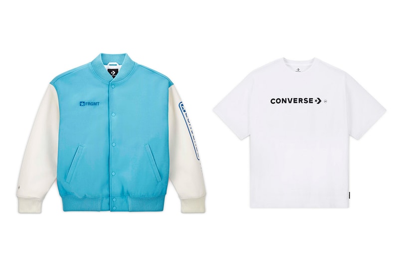 Fragment Design x Converse 联名服装系列正式发布 Fragment Design x Converse 联名服装系列正式发布