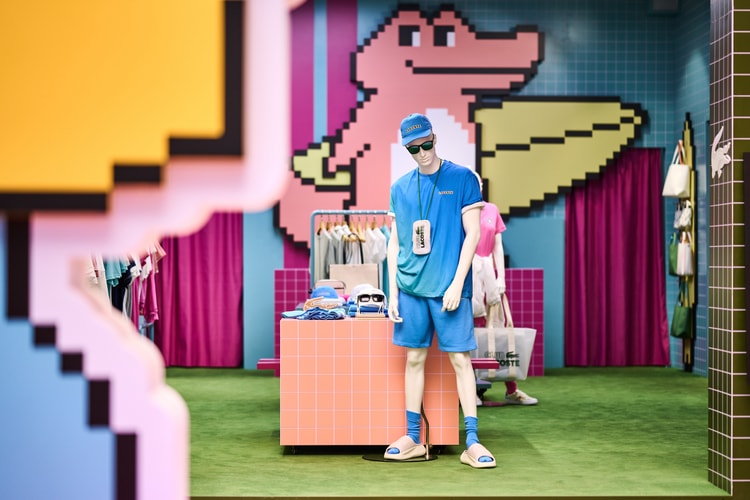 走进 LACOSTE 「活力一夏」安福路快闪店