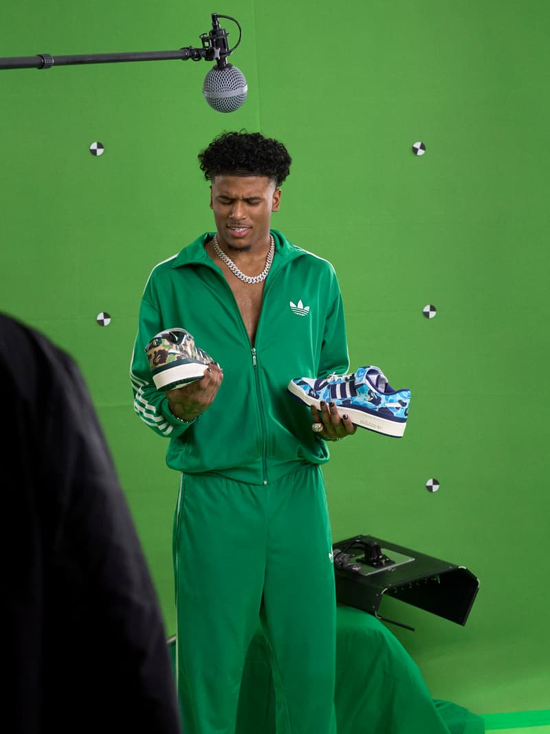 adidas Originals 携手 BAPE® 打造全新 Forum 鞋款