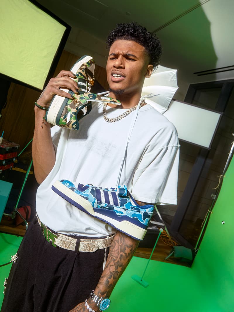 adidas Originals 携手 BAPE® 打造全新 Forum 鞋款