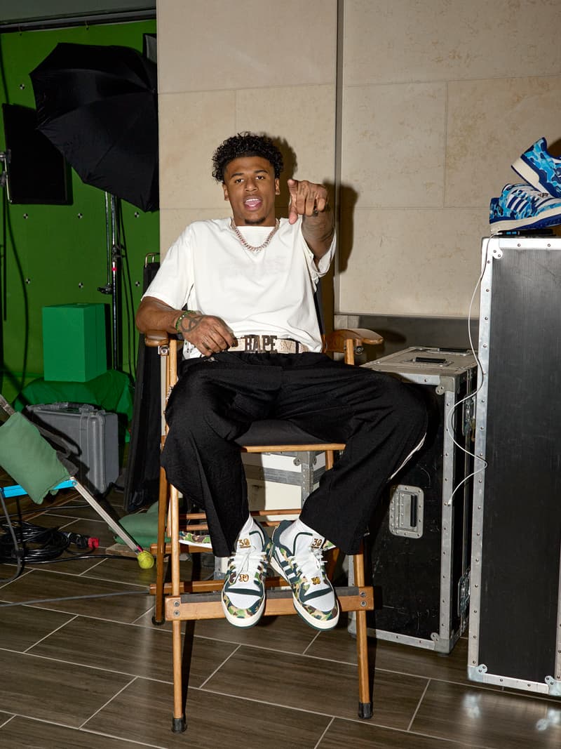 adidas Originals 携手 BAPE® 打造全新 Forum 鞋款