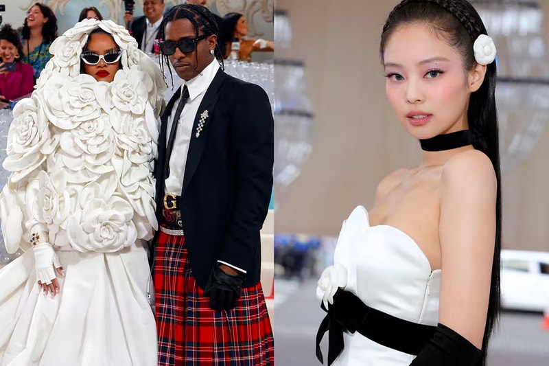 直击 2023 Met Gala 盛会现场众星造型：Rihanna、A$AP Rocky、Jennie、Doja Cat