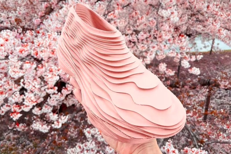 HOUSE OF ERRORS x ALIVEFORM 最新 3D 打印鞋款「TOPO-01」樱花粉色登场
