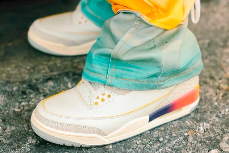 J Balvin x Air Jordan 3 最新联名鞋款率先曝光 J Balvin x Air Jordan 3 最新联名鞋款率先曝光