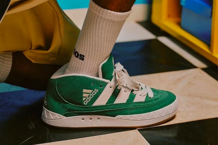 atoms x adidas ADIMATIC MID 全新綠色迭代「Neo Green」正式登場