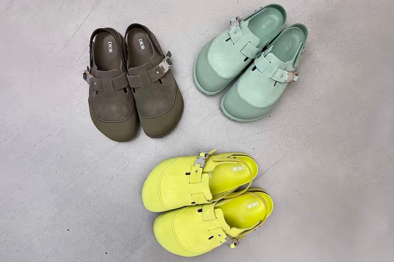 率先近赏 Dior x Birkenstock Tokio Mule 三款最新联名新色 率先近赏 Dior x Birkenstock Tokio Mule 三款最新联名新色