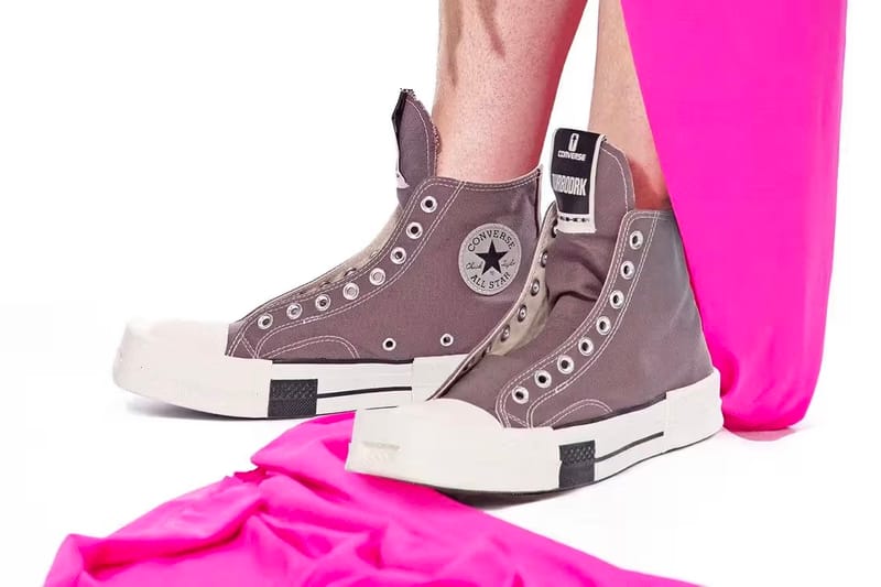 Converse x Rick Owens DRKSHDW 正式推出無鞋帶版本 TURBODRK Chuck 70