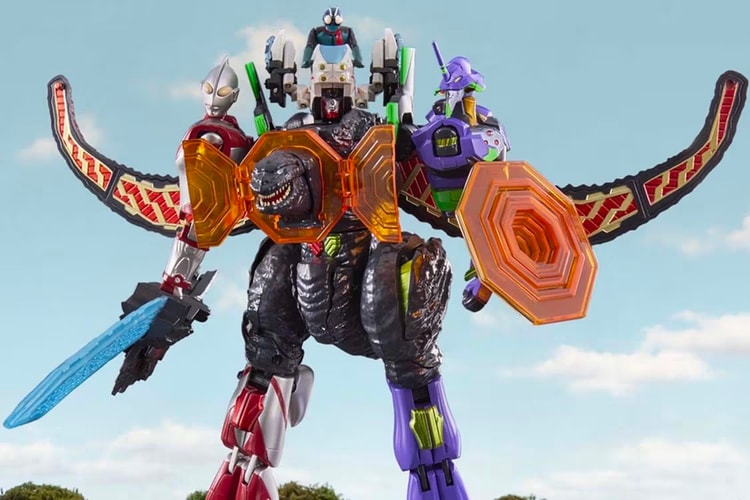 新日本英雄夢幻聯動!哥斯拉、奥特曼、初號機、假面騎士「合體」機器人開售