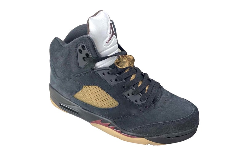 A Ma Maniére x Air Jordan 5 最新联名鞋款「Black」率先曝光