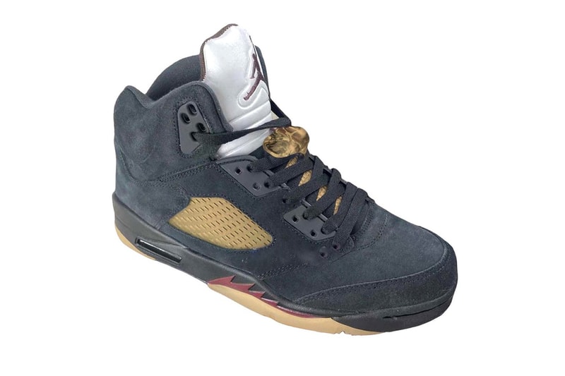A Ma Maniére x Air Jordan 5 最新联名鞋款「Black」率先曝光 A Ma Maniére x Air Jordan 5 最新联名鞋款「Black」率先曝光