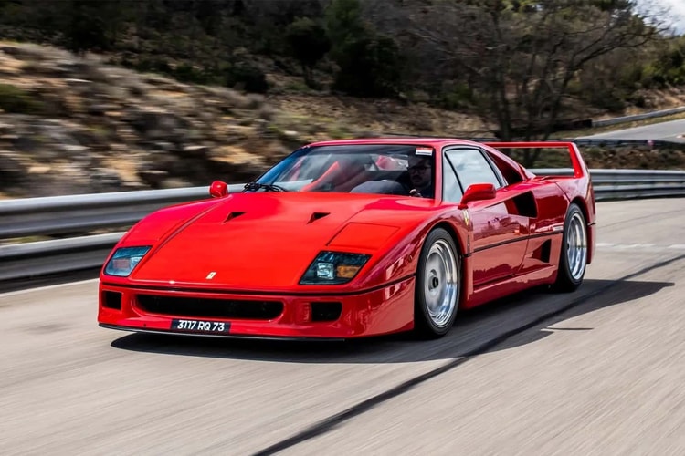 三屆 Formula 1 冠軍 Alain Prost 坐駕 Ferrari F40 即將展開拍賣