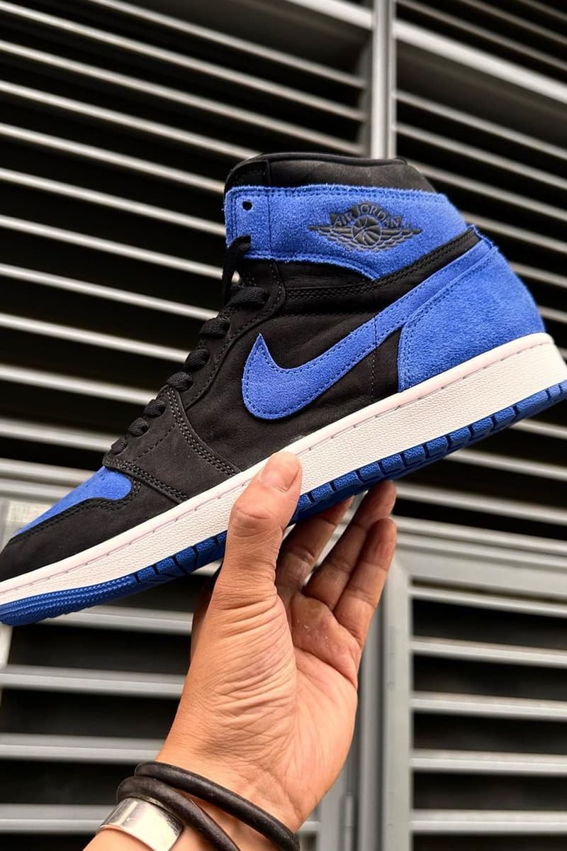 率先近赏 Air Jordan 1 经典配色复刻「Royal Reimagined」