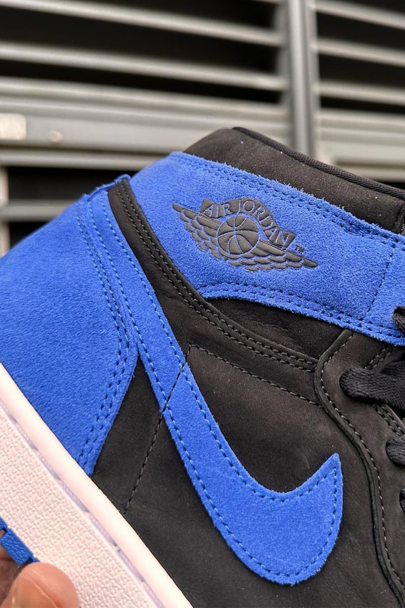 率先近赏 Air Jordan 1 经典配色复刻「Royal Reimagined」