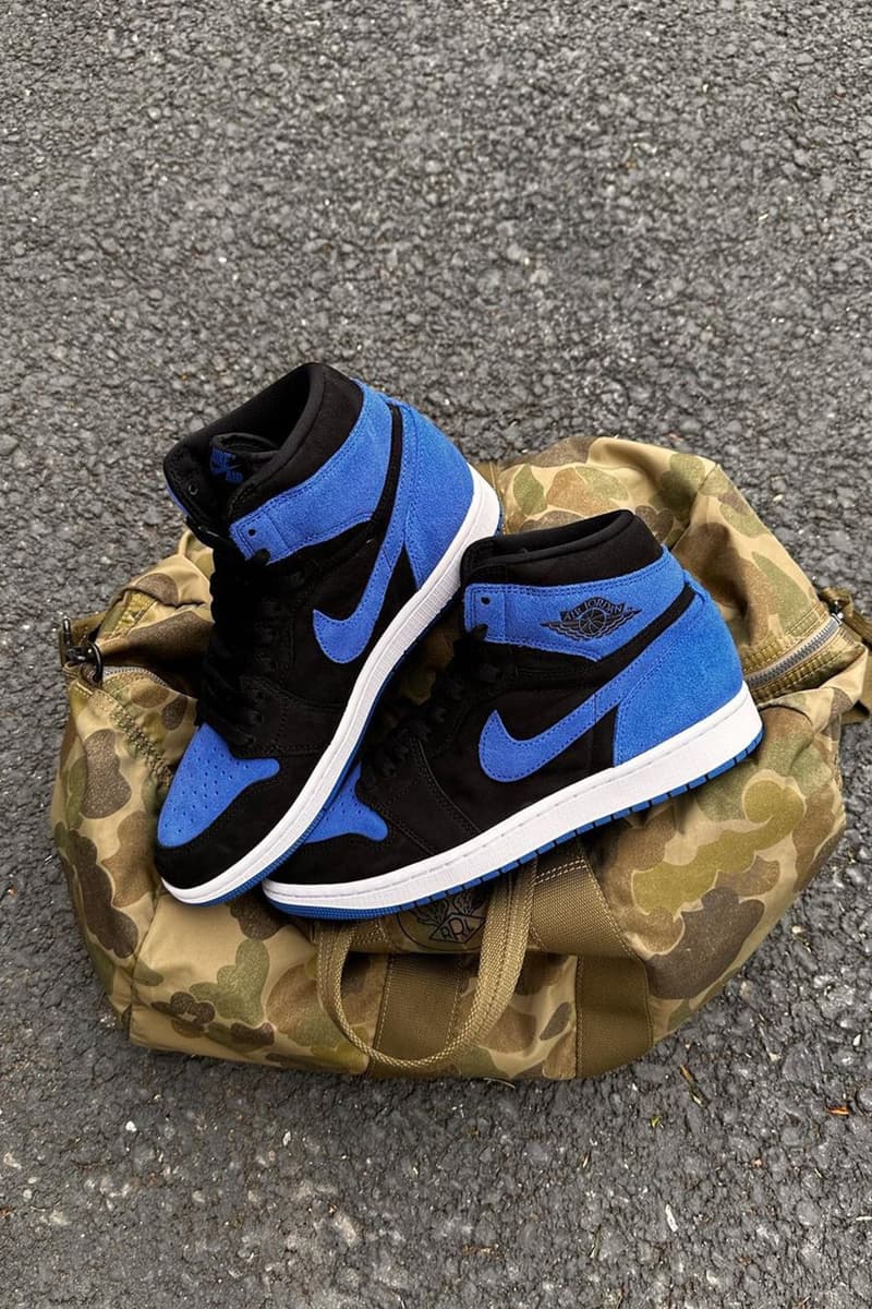 率先近赏 Air Jordan 1 经典配色复刻「Royal Reimagined」