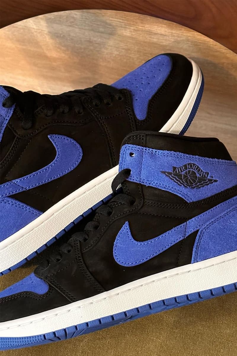 率先近赏 Air Jordan 1 经典配色复刻「Royal Reimagined」