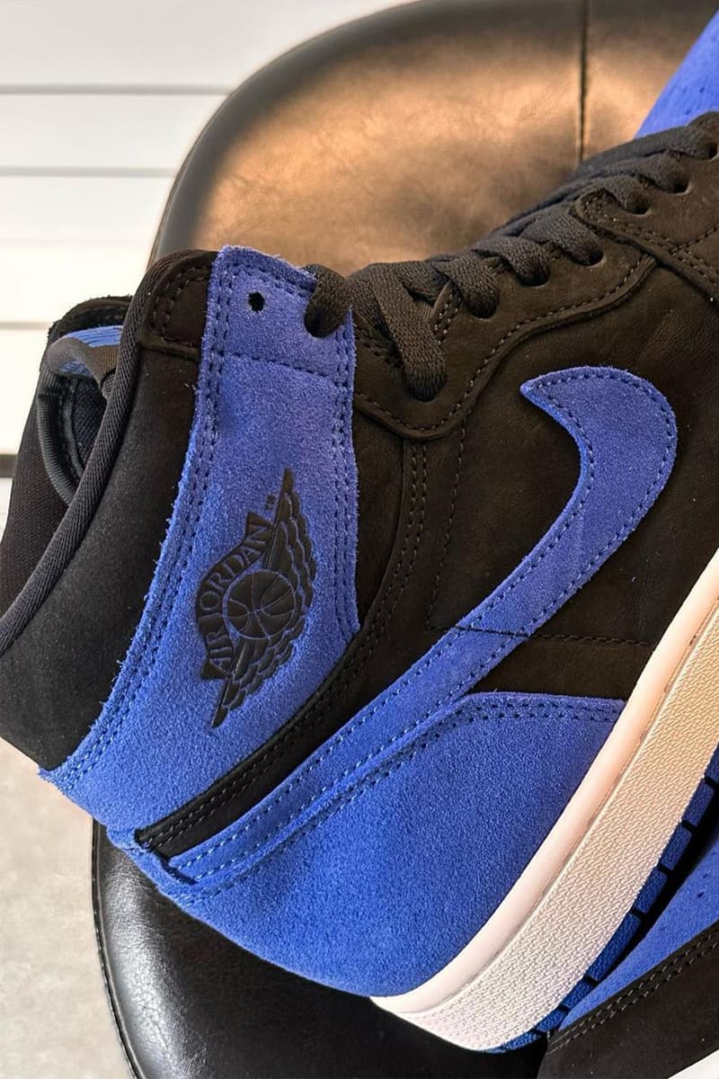 率先近赏 Air Jordan 1 经典配色复刻「Royal Reimagined」