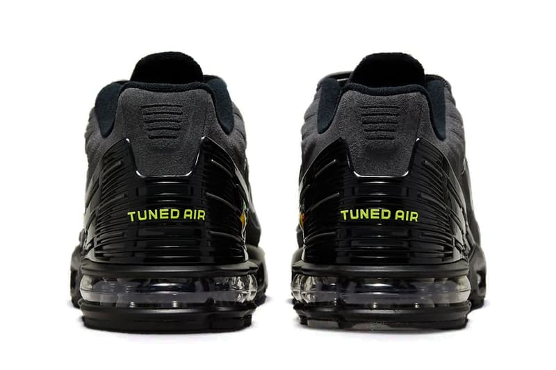 率先近赏 Nike Air Max Plus 3 全新配色「Black/Volt」