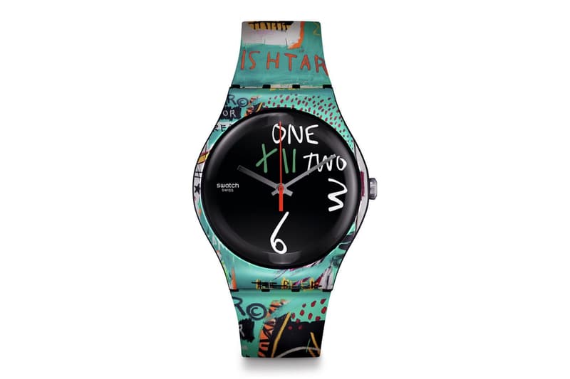 Swatch x Jean-Michel Basquiat 联名系列表款发布