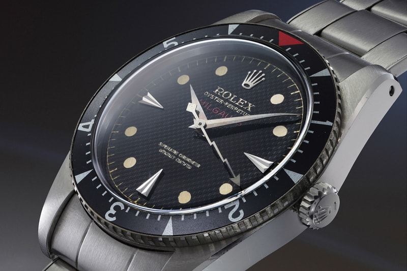可承受超高电磁 1958 Rolex Milgauss 定制表款以 $250 万美元拍卖 可承受超高电磁 1958 Rolex Milgauss 定制表款以 $250 万美元拍卖