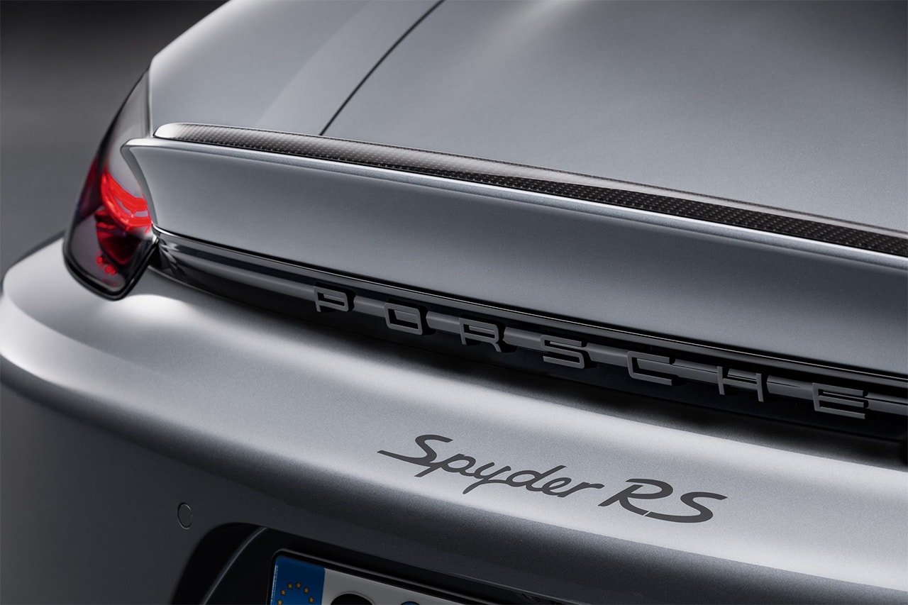 Porsche 正式發表全新 2024 718 Spyder RS