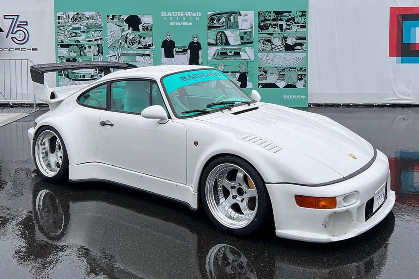 Daniel Arsham 攜手 RWB 打造全新 Porsche 964 改裝車型「RWBA」