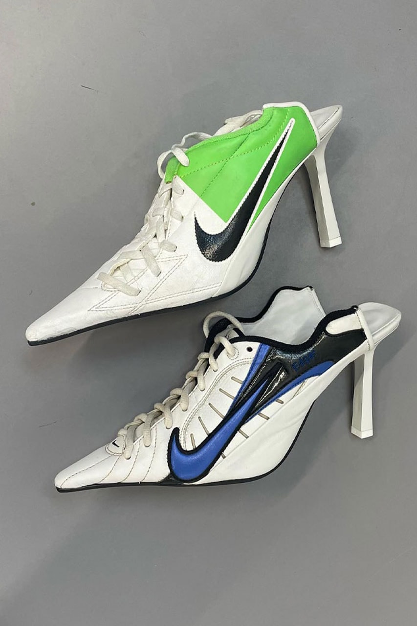 Ancuta Sarca 率先亮相一系列全新升級改造「高跟足球鞋」